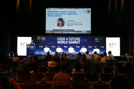 En la feria Expo FoodTech Food4Future 2026, en Bilbao En la feria Expo FoodTech Food4Future 2026, en Bilbao