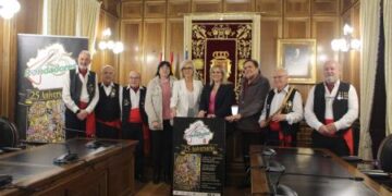 La Diputación de Cuenca ha acogido la presentación de los actos del 25 aniversario del Grupo Rondadores