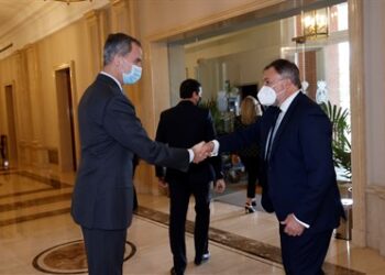 El alcalde Darío Dolz asiste este lunes a la recepción por parte del Rey del Grupo de Ciudades Patrimonio .