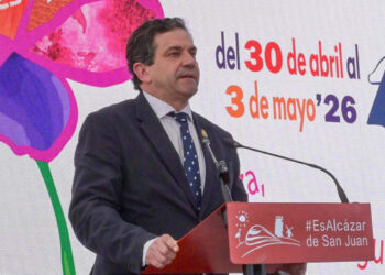 Valverde afirma que la Feria de los Sabores de Alcázar de San Juan es una herramienta que da a conocer el gran potencial que acredita el territorio ciudadrealeño