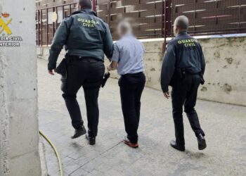 Guardia Civil detiene al autor de numerosos robos cometidos en Toledo, Madrid, Ciudad Real y Cuenca