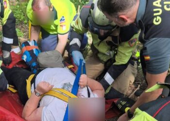 Rescatada una senderista tras sufrir una caída en el término municipal de Yeste