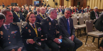 El delegado del Gobierno asiste a la inauguración de la 53º Conferencia Regional Europea de Interpol