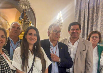 Valverde subraya en Villarrubia el compromiso de la Diputación de Ciudad Real con el patrimonio religioso y las tradiciones en torno a la Virgen de la Sierra