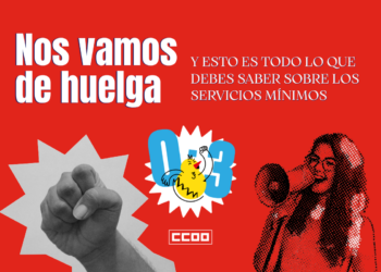 Desde CCOO denunciamos el carÃ¡cter abusivo y desproporcionado de los servicios mÃ­nimos impuestos para la jornada del 7 de mayo