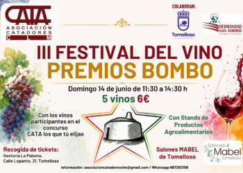 Presentado el III Festival del Vino Premios Bombo para poner en valor los vinos y productos agroalimentarios de Tomelloso