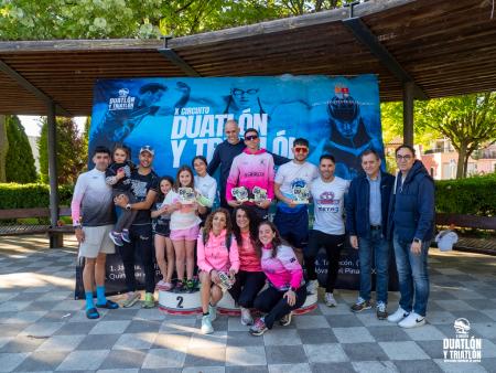Javier Martínez Cerrillo y Tristana Martínez Gómez dominan  el II Triatlón Popular Ciudad de Cuenca