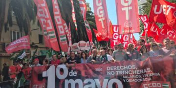 El Primero de Mayo clama contra la guerra, el problema de la vivienda y la precariedad: “No mendigamos, exigimos derechos”