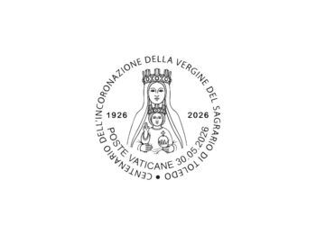 Matasellos vaticano por el centenario de la coronación de la Virgen del Sagrario