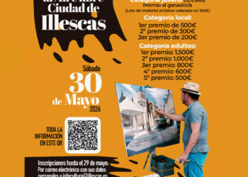 Abierto el plazo de inscripción para participar en el VII Certamen de Pintura al Aire Libre de Illescas