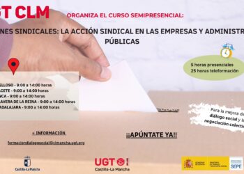 Los delegados/as de UGT Castilla-La Mancha recibirán formación sobre elecciones sindicales en las empresas y administraciones públicas