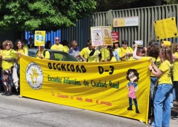 Seguimiento masivo de la jornada de huelga en las escuelas infantiles de Castilla-La Mancha