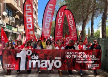 UGT reclama en las calles de Castilla-La Mancha más derechos, vivienda y un reparto justo de la riqueza