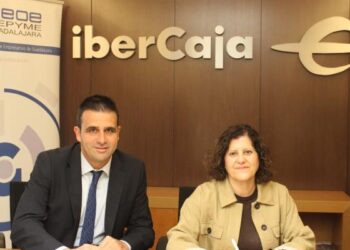 Ibercaja y CEOE-CEPYME Guadalajara refuerzan su alianza para apoyar a empresas y autónomos de la provincia