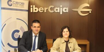 Ibercaja y CEOE-CEPYME Guadalajara refuerzan su alianza para apoyar a empresas y autónomos de la provincia