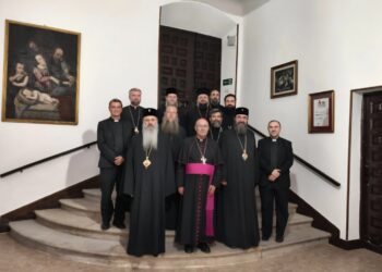 Un grupo de obispos ortodoxos visitan al Arzobispo de Toledo