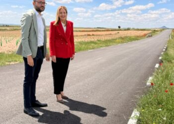 La Diputación de Albacete invierte más de 165.000 euros de fondos propios en la mejora la seguridad y funcionalidad de la AB-2015 a su paso por Alpera