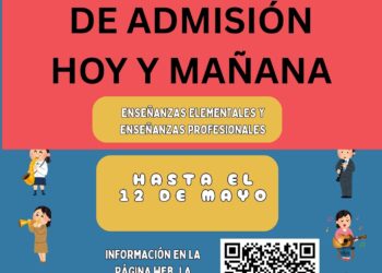 Últimos días para inscribirse a las enseñanzas elementales y profesionales del Conservatorio de Música