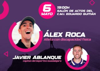 Álex Roca y Javier Ablanque protagonizan en Guadalajara una jornada sobre deporte y superación