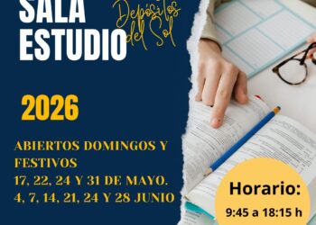 El Ayuntamiento de Albacete refuerza su compromiso con la educación ampliando la apertura de la Sala de Estudio de los Depósitos del Sol durante domingos y festivos