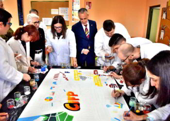Fundación Fuente Agria y el CIFP Virgen de Gracia estrechan su colaboración educadora e integradora con talleres y alumnos en prácticas