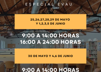 La Biblioteca del Centro 11 de Marzo amplía su horario como sala de estudio especial para la EVAU