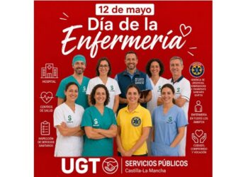UGT exige aumentar la ratio de profesionales ante la creciente demanda asistencial en Castilla-La Mancha