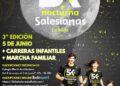La 5K Nocturna Salesianas celebrará su tercera edición el 5 de junio