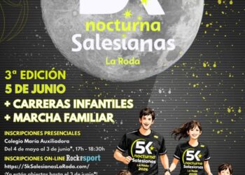 La 5K Nocturna Salesianas celebrará su tercera edición el 5 de junio