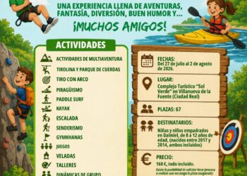 El Ayuntamiento de Daimiel abre el plazo de inscripción para el Campamento Infantil Municipal de Verano