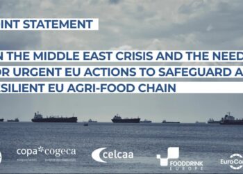 Declaración conjunta sobre la crisis en Oriente Medio y la necesidad de que la UE adopte medidas urgentes para garantizar la resiliencia de la cadena agroalimentaria de la UE
