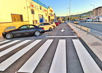 Nueva imagen de la entrada a Puertollano al urbanizar el margen derecho de la N-420 de industria escaparate