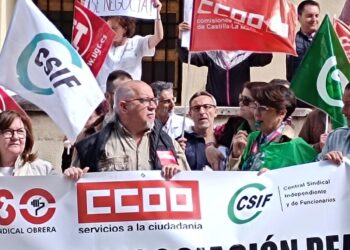 Cuarta movilización de la Junta de Personal por la falta de diálogo en la Diputación de Cuenca