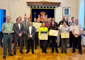 Alberto Reina agradece a los profesionales de la seguridad privada la labor imprescindible que realizan en Albacete para garantizar la protección y el bienestar de la ciudadanía