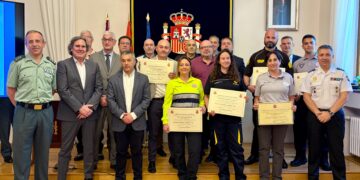 Alberto Reina agradece a los profesionales de la seguridad privada la labor imprescindible que realizan en Albacete para garantizar la protección y el bienestar de la ciudadanía