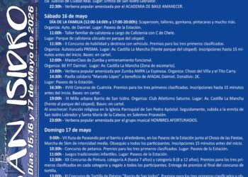 El barrio de San Isidro celebra sus fiestas con un amplio programa de actividades del 15 al 17 de mayo