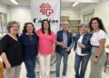 La concejala de Bienestar Social, Cristina García, destaca la labor “encomiable y digna” de Cáritas en Villarrobledo