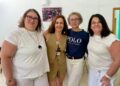 González de Aleja felicita a las mujeres y los mayores del Polígono San Antón, “un barrio muy activo” que vive estos días sus fiestas