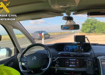 La Guardia Civil investiga a una conductora novel por circular a 215 kilómetros por hora en la A-40 en Cuenca