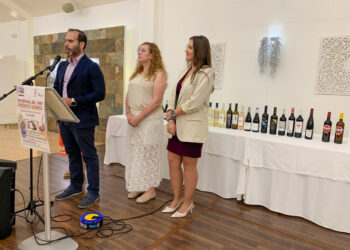 El diputado provincial Benjamín de Sebastián reafirma el respaldo de la Diputación al sector vitivinícola durante el III Festival del Vino “Premios Bombo”