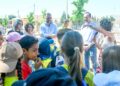 Los escolares celebran el Día del Medio Ambiente con la actividad “Cuídalo” en el Parque de la Constitución