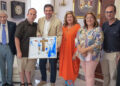 El ganador del I Certamen Cultural Inclusivo AFAS entrega a la Diputación de Ciudad Real la obra premiada “Perdóname, Señor”