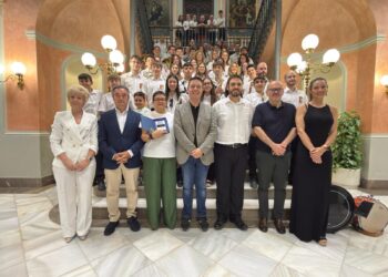 La Diputación de Albacete celebra el Día Europeo de la Música de la mano de la banda de Madrigueras, la ‘Catachana 82’, reconociendo su trayectoria y el talento de sus integrantes
