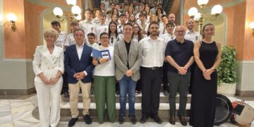 La Diputación de Albacete celebra el Día Europeo de la Música de la mano de la banda de Madrigueras, la ‘Catachana 82’, reconociendo su trayectoria y el talento de sus integrantes