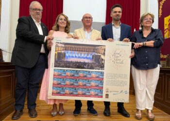 El Festival de Teatro Clásico de Chinchilla, protagonista de un sello de Correos en la conmemoración de su 30 aniversario