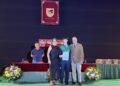 El alcalde asiste a la graduación de la LXI promoción de Bachillerato del IES Padre Juan de Mariana