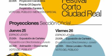 Ciudad Real vivirá del 22 al 27 de junio el 28º Festival Corto