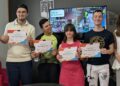 El Ayuntamiento reconoce la labor del alumnado del CCEE ASPRONA Almansa en el cuidado de los jardines de la ciudad