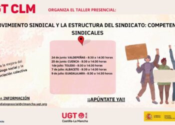 UGT Castilla-La Mancha impartirá talleres sobre el origen y la evolución del movimiento sindical