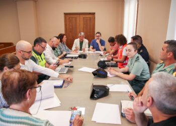 Sabrido asegura que Brihuega contará con todos los efectivos necesarios para garantizar la seguridad en la temporada de floración de lavanda